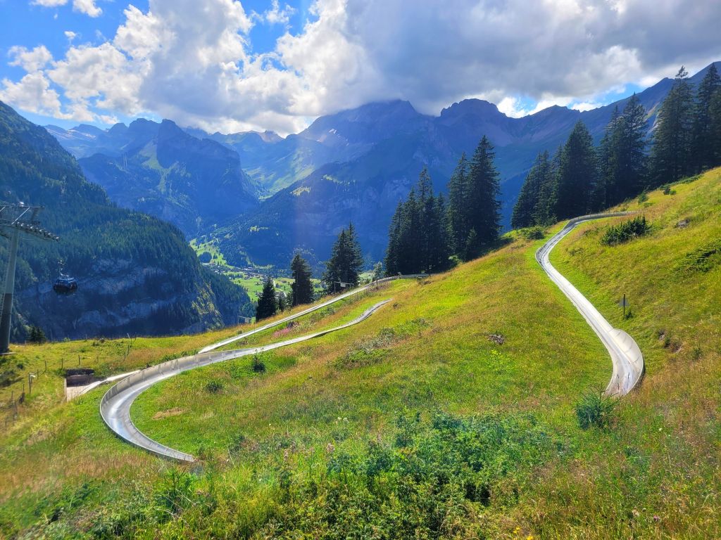 Epic Swiss Alpine Slide, image size:1024x768